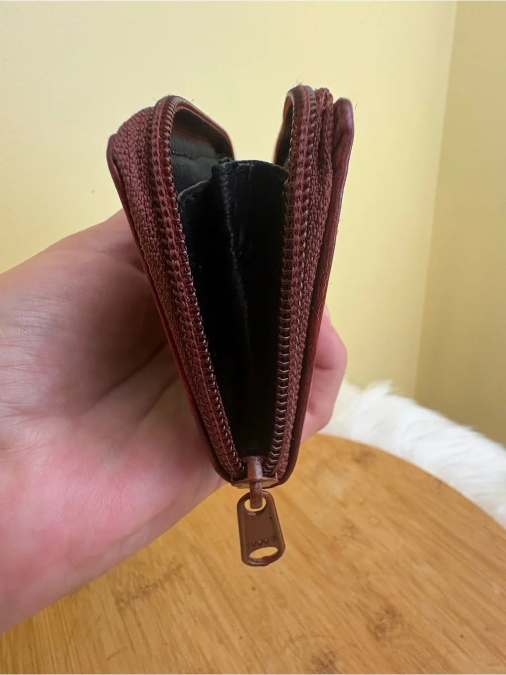 Boho Western Bull Skull Zip Around Wallet